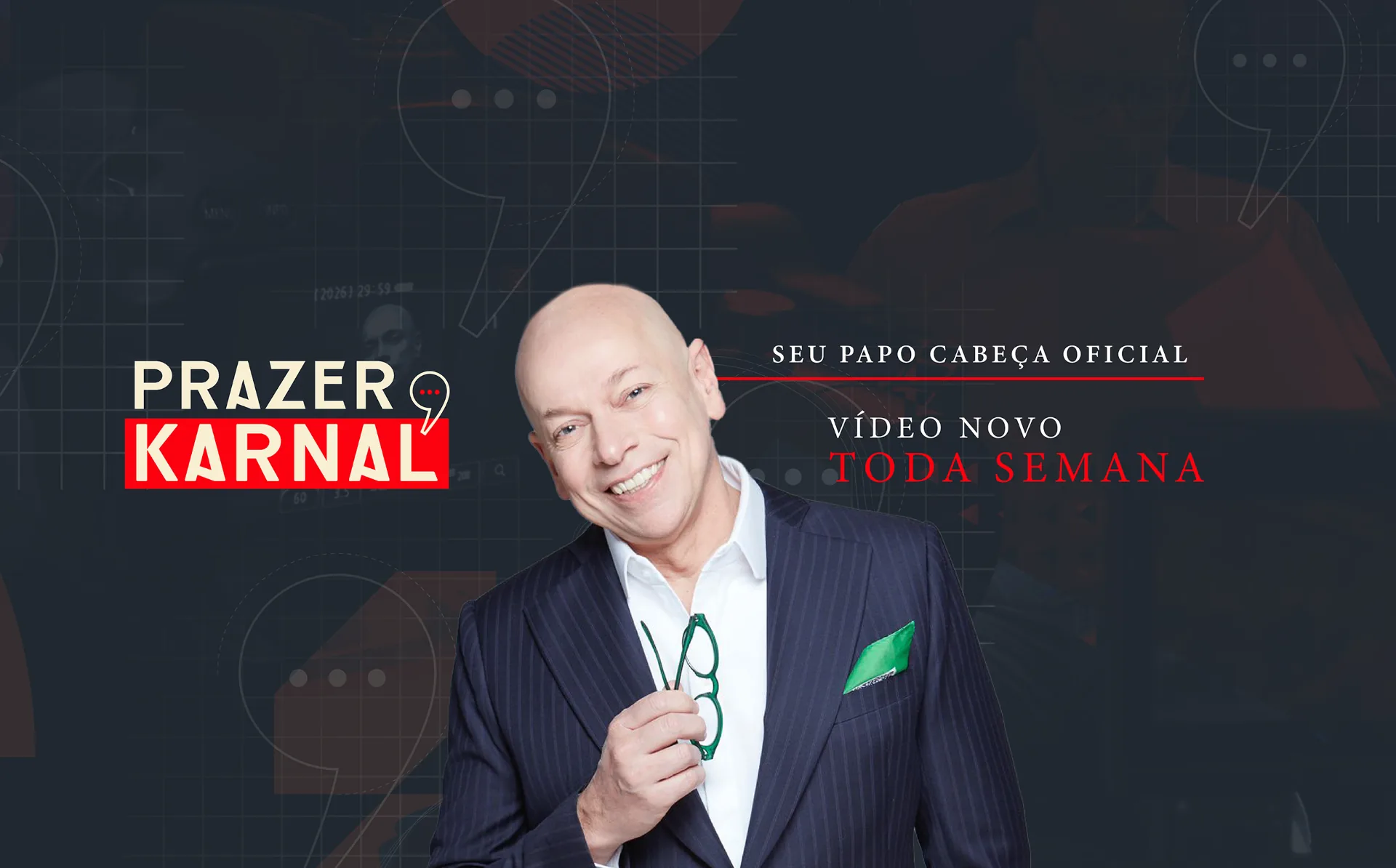 Leandro Karnal · Identidade Visual & Conteúdo